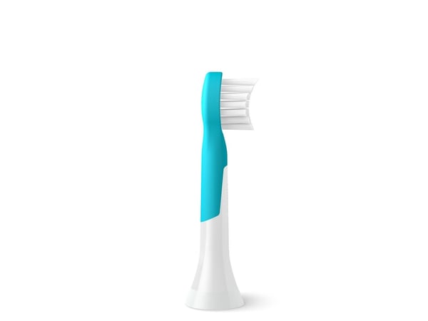 Philips Sonicare For Kids HX6032 - Utskiftningsbørstehode - for tannbørste - white/sea (en pakke 2)