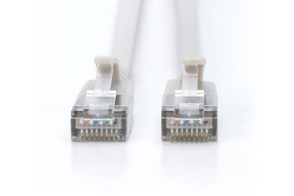 Digitus DK-1632-A-005S, 0,5 m, Cat6a, F/FTP (FFTP), RJ-45, RJ-45, Grå