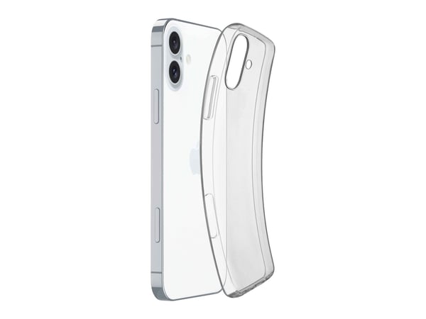 Cellularline 8018080482502, Suojus, Apple, iPhone 16, 15,5 cm (6.1"), Läpinäkyvä