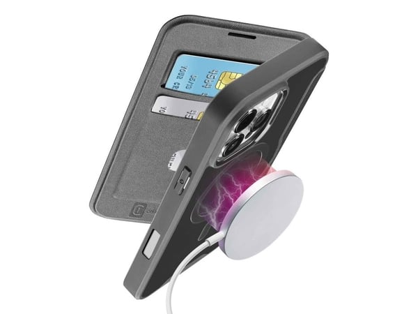 Cellularline 8018080483813, Folio, Apple, iPhone 16 Pro, 16 cm (6.3"), Svart