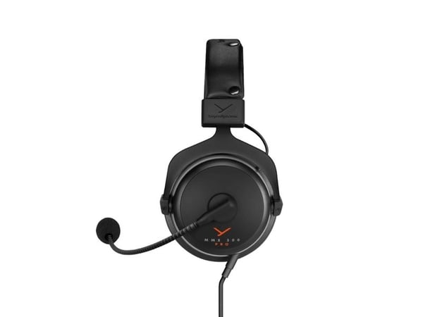 Beyerdynamic MMX 300 PRO, Koblet med ledninger (ikke trådløs), Spilling, 5 - 40000 Hz, 314 g, Hodesett, Svart