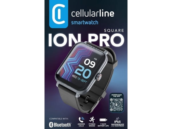 Cellularline BTIONWATCHPROSK, 4,65 cm (1,83"), TFT, berøringsskjerm