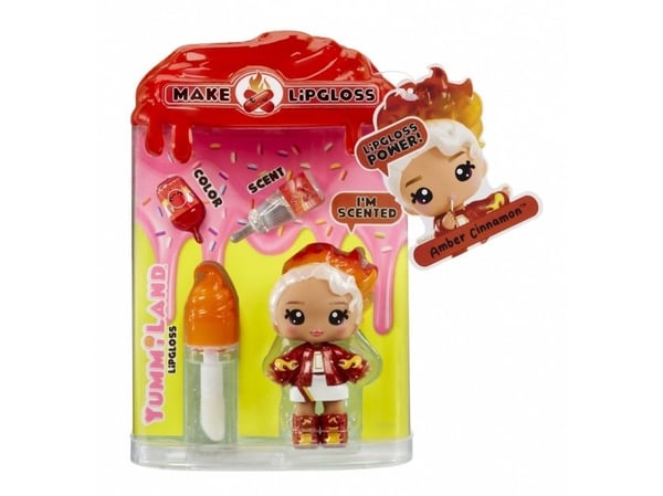Yummiland lipgloss-dukke - Amber Cinnamon