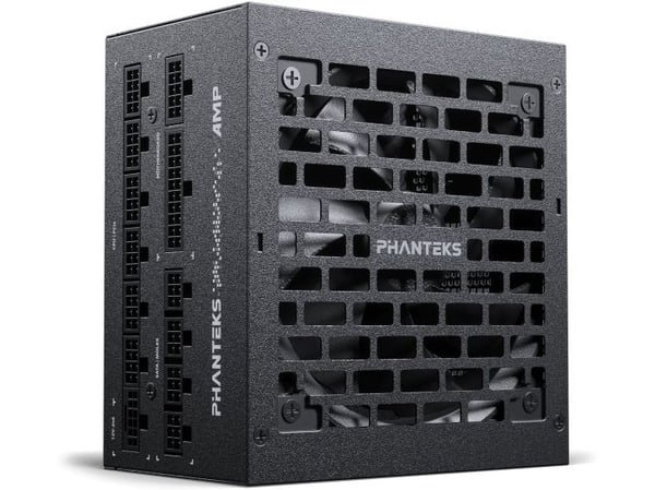 Phanteks AMP PH-P1200GH - Strømforsyning (intern) - helt modulær - ATX12V 3.1 - 80 PLUS Platinum - AC 100-240 V - 1200 watt - Europa - svart