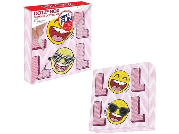 Diamond Dotz Box 15 x 15 cm - LOL LOL