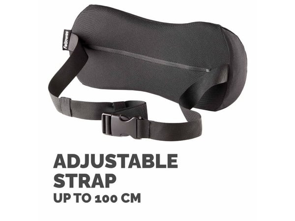 Fellowes Breyta Lumbar Cushion Back Support For Office Chair Black - 100119853