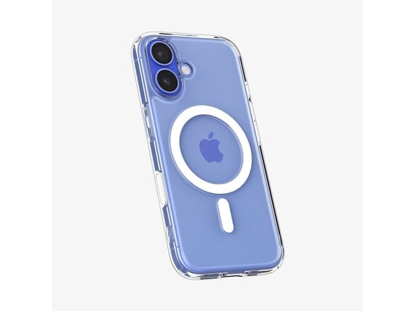 Spigen Ultra Hybrid T (MagFit + Camera Control), Etui, Apple, iPhone 16, 15,5 cm (6.1"), Gjennomsiktig, Hvit