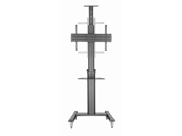 Gembird TVS-70T-02 - Vogn - for TV - aluminium, stål - svart - skjermstørrelse: 37"-70"