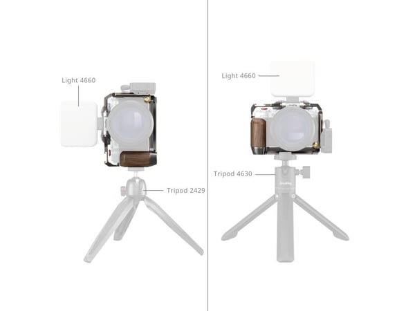 SmallRig 4892, 124,9 mm, 50,2 mm, 88,5 mm, 130 g, 144 mm, 102,5 mm