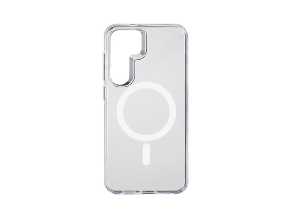 Cellular Line Gloss Mag - Baksidedeksel for mobiltelefon - magnetisk - MagSafe-samsvar - gjennomsiktig - for Samsung Galaxy S25+