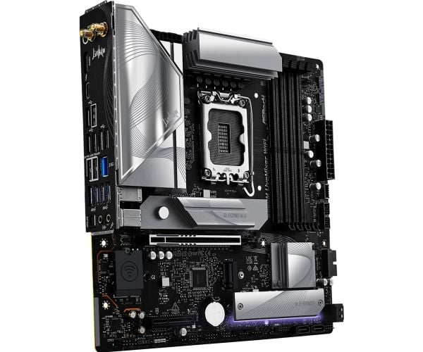 ASRock B860M LiveMixer WiFi - Hovedkort - micro ATX - LGA1851-sokkel - B860 Chipset - USB-C 3.2 Gen 1, USB 3.2 Gen 1, USB4 - 2.5 Gigabit LAN, Bluet...