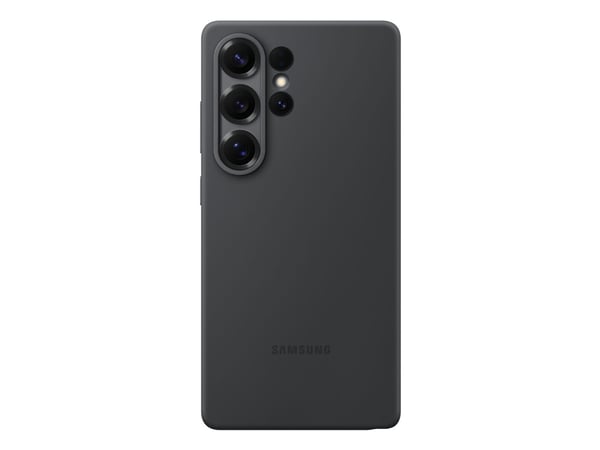 Samsung EF-PS938 - Bagsidecover til mobiltelefon - silikon - sort - til Galaxy S25 Ultra
