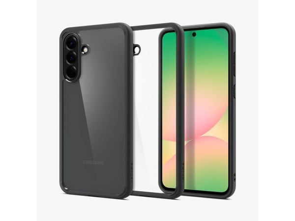 Spigen Ultra Hybrid, Deksel, Samsung, Galaxy A56 5G, 17 cm (6,7"), Sort