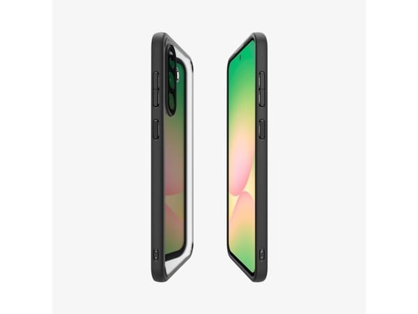 Spigen Ultra Hybrid, Deksel, Samsung, Galaxy A56 5G, 17 cm (6,7"), Sort