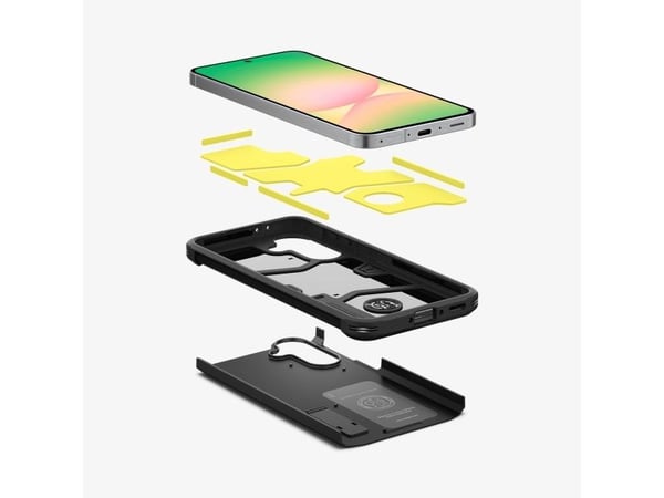 Spigen Tough Armor, Deksel, Samsung, Galaxy A56 5G, 17 cm (6,7"), Sort