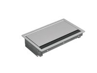 Bachmann CONI short - Utgångshölje - silvergrå, RAL 9006