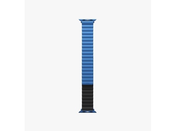 Uniq Revix, Rem, SmartWatch, Svart, Blå, Apple, Apple Watch 42/41/40mm, Silikon, Rustfritt stål