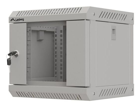 LANBERG 10" 4U 300X300 HARMAA LASIOVELLINEN ASENNUSTELINE (FLAT PACK)