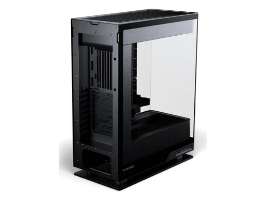 Phanteks Evolv Series X2 - Keskitorni - laajennettu ATX - sivupaneeli ikkunalla (karkaistu lasi) - ei virtalähdettä (ATX) - harjattu musta - USB/Audio