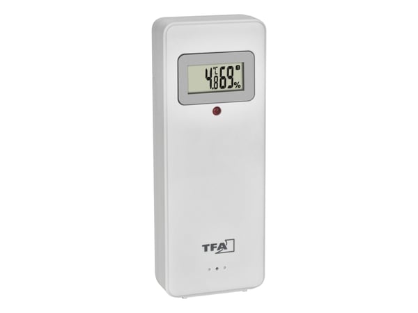 TFA-Dostmann Etna, Sort, Inne hygrometer, Inne Termometer, Utendørs Fuktighetsmåler, Utendørs Barometer, Hygrometer, Termometer, Hygrometer, Termom...