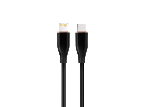 Cablexpert Premium - Lightning-kabel - USB-C hann til Lightning hann - 1.5 m - svart - formstøpt, data & lading