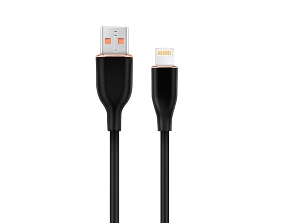 Cablexpert Premium - Lightning-kaapeli - USB han til Lightning han - 1,5 m - sort - data og opladning, formet