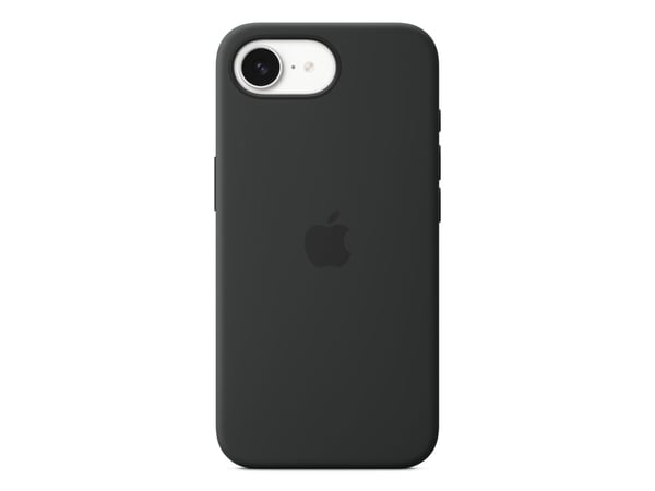 Apple - Baksidedeksel for mobiltelefon - silikon - svart - for iPhone 16e