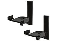 B-Tech BT77, Væg, 25 kg, Sort, -10 - 10°, 360°, 260,4 mm, 1-pair