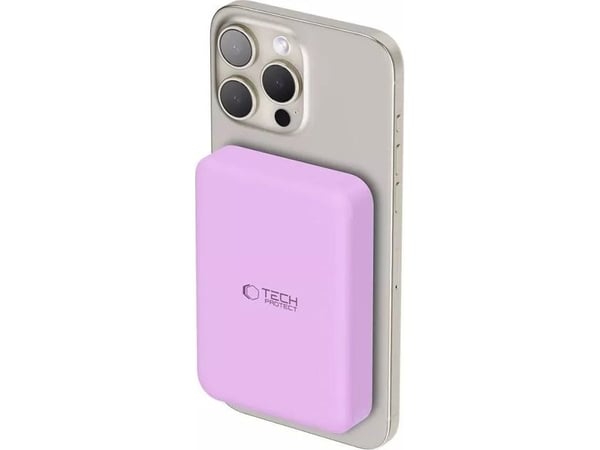 Powerbank Tech-Protect PB11 LifeMag 10000 mAh lilla