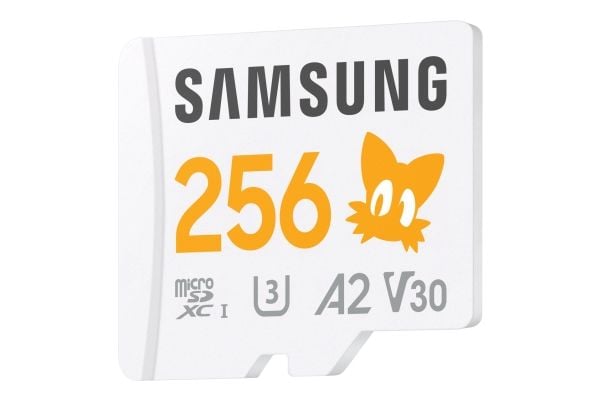 Samsung PRO Plus MB-MD256SA - Flashminnekort (microSDXC til SD-adapter inkludert) - 256 GB - A2 / Video Class V30 / UHS-I U3 - microSDXC UHS-I - blå