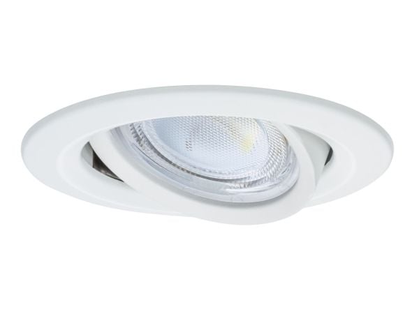 Paulmann Nova Coin, Innsunket spotlight, 3 ampuller, LED, 505 lm, Hvit