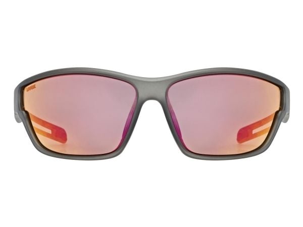 Uvex 5330872213, Unisex, Full rim, Grå, Grå, Polykarbonat, Rød