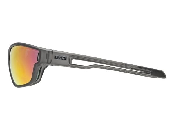 Uvex 5330872213, Unisex, Full rim, Grå, Grå, Polykarbonat, Rød