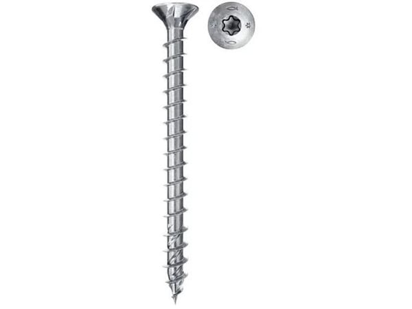 Fischer 670001, Skru, Metall, Tre, Generell nytte, Delgjenge, Flathode