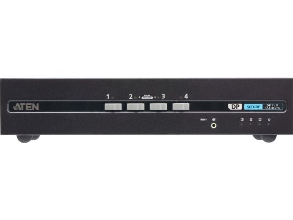 ATEN CS1144DP4, 3840 x 2160 piksler, 4K Ultra HD, 13,9 W, Sort