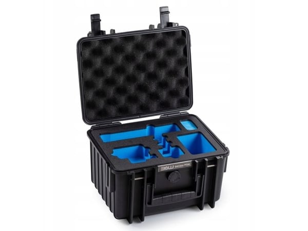 B&W Cases PP.66.GoPro13, Hård veske, Sort, Polypropylen (PP), Skum, Monokromatisk, 6,6 l