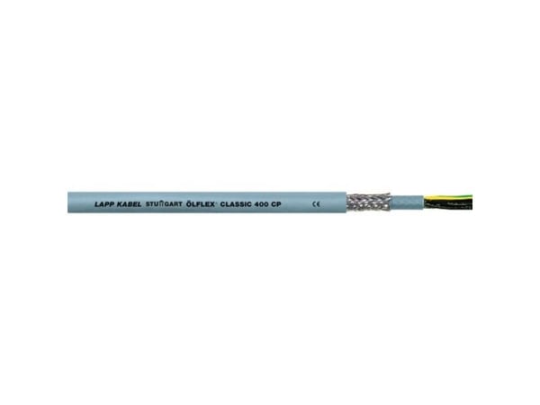 Lapp ÖLFLEX CLASSIC 400 CP, Keskijännitekaapeli, Harmaa, Polyvinyylikloridi (PVC), Polyvinyylikloridi (PVC), Kupari, 2.5 mm²
