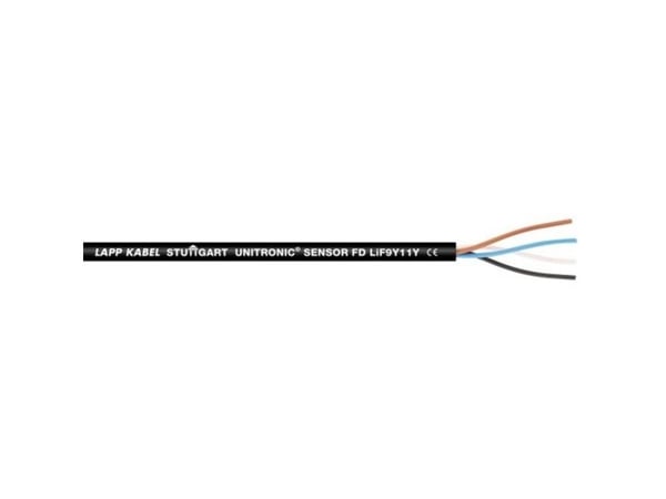 Lapp UNITRONIC SENSOR FD Lif9Y11Y, 100 m, Svart, Polypropylen, Polyuretan (PUR), 300 V, -40 - 80 ° C
