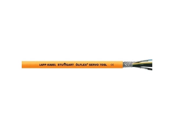 LAPP ÖLFLEX® SERVO 7DSL Servo-ledning 4 G 1.5 mm² + 2 x 0.32 mm² Orange 1023290/100 100 m