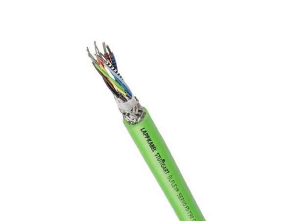 LAPP ÖLFLEX® SERVO FD 798 CP Encoder-ledning 4 x 0.25 mm² + 2 x 0.50 mm² Grøn 36930/100 100 m