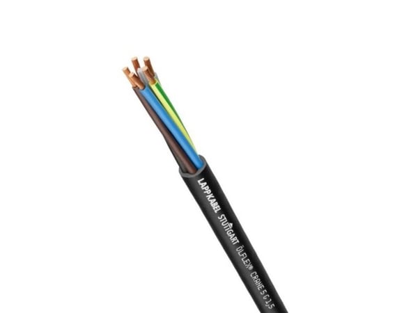 LAPP ÖLFLEX® CRANE Styreledning 3 G 2.5 mm² Sort 39035/100 100 m