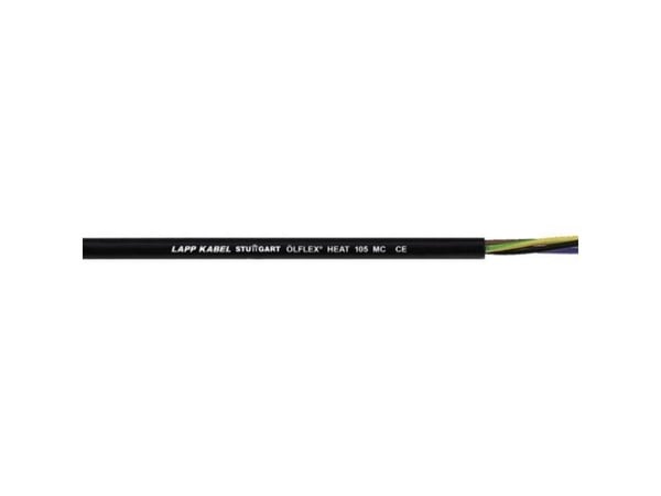 LAPP ÖLFLEX® HEAT 105 MC högtemperaturkabel 3 G 0,75 mm² svart 26002-100 100 m