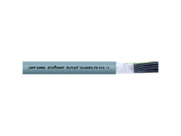 LAPP 26180-100 släpkedjekabel ÖLFLEX® FD CLASSIC 810 3 G 4 mm² grå 100 m
