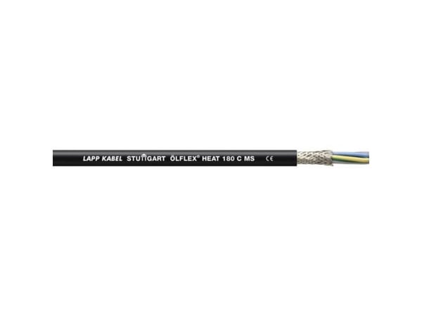 LAPP ÖLFLEX® HEAT 180 C MS Högtemperaturkabel 4 G 1,5 mm² Svart 46718/100 100 m