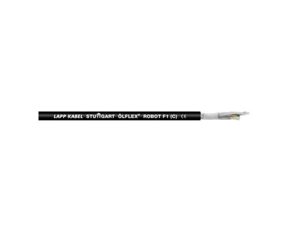 LAPP 29692/50 släpkedjekabel ÖLFLEX® ROBOT F1 4 G 2,5 mm² + 2 x 1 mm² svart 50 m