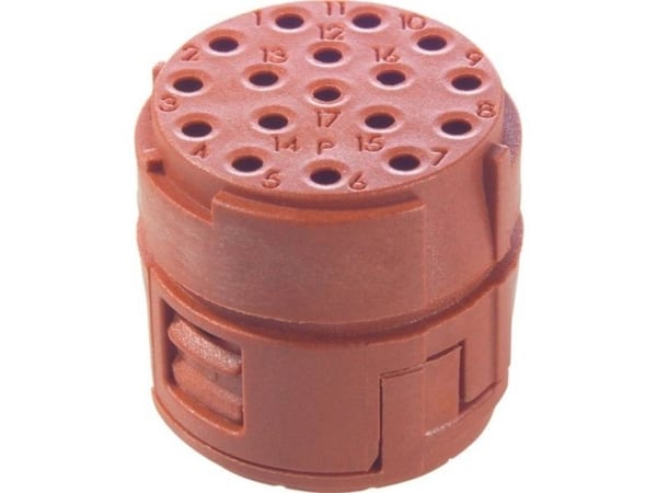 Lapp EPIC SIGNAL M23, Rett, Hunkjønn, 50 V, 7 A, Brun, Metall