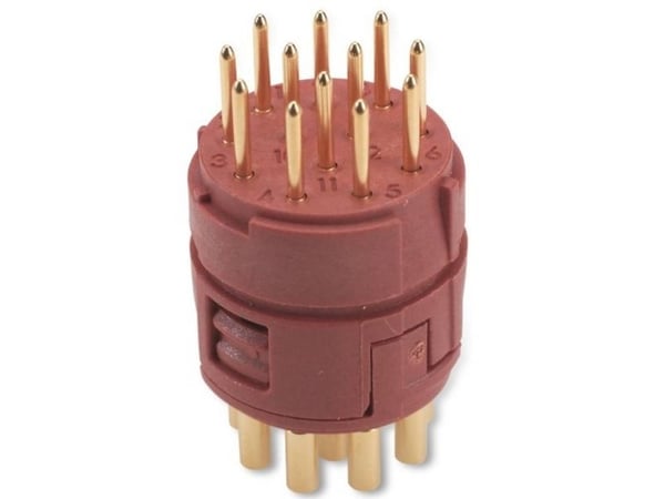 Lapp EPIC SIGNAL M23, Rett, Hankjønn/hunkjønn, 100 V, 7 A, Brun, Metall