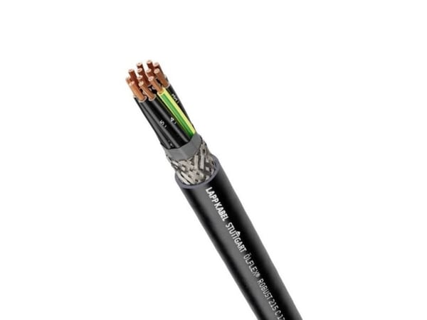 LAPP ÖLFLEX® ROBUST 215 C styrkabel 5 G 0.75 mm² svart 22722-100 100 m