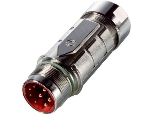 Lapp EPIC POWER LS1 F6, Rett, Hunkjønn/Hunkjønn, 250/630 V, 7 A, Sølv, Metall