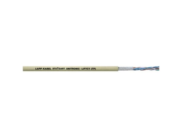 LAPP 34231-100 Datakabel UNITRONIC® LiFYCY (TP) 4 x 2 x 0.08 mm² Grå 100 m